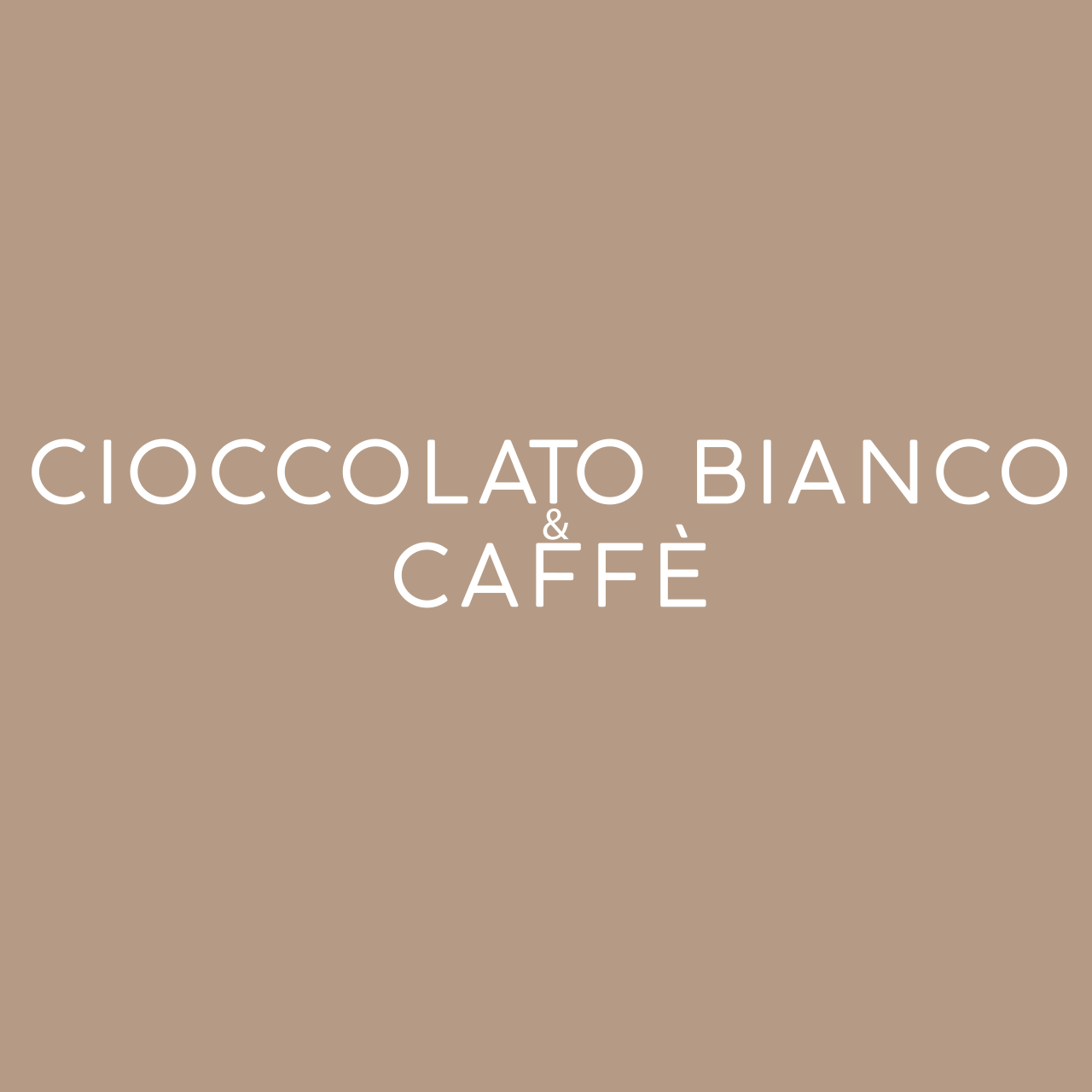 Cioccolato Bianco e Caffè